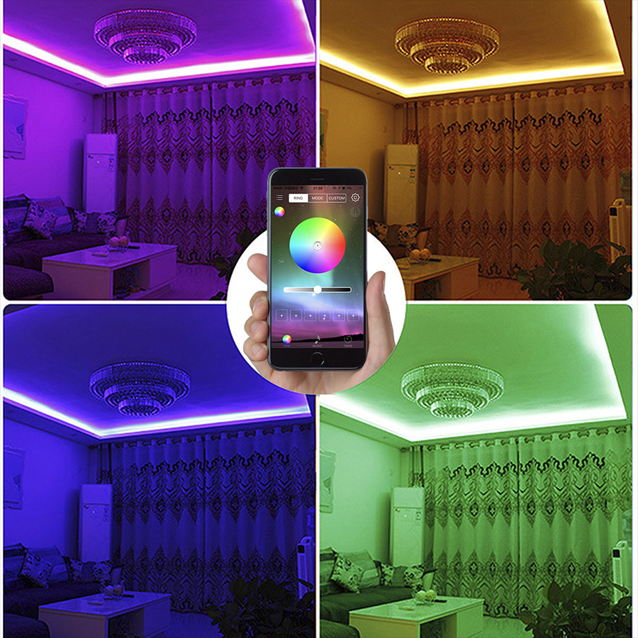 AC110/220V TuYa WiFi RGB Controller, Works With IR Remote, Smartphone, Alexa, Google assistant AC110/220V TuYa WiFi RGB Controller, Works With IR Remote, Smartphone, Alexa, Google assistant